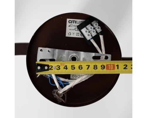 CL156132 Фортуна Венге+Хром Св-к Люстра