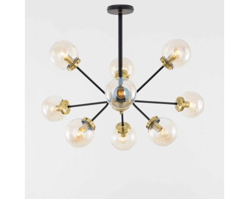 CL105295 Планета Черн+Дымч. Св-к Люстра