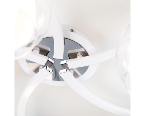 CL152150 Кристи Белый+Хром Св-к Люстра