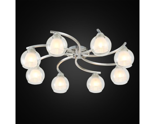 CL152187 Кристи Алюм.+Хром Св-к Люстра