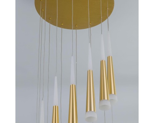 Подвесной светодиодный светильник Citilux CL227142 Вегас 98 Вт 3000K Шампань