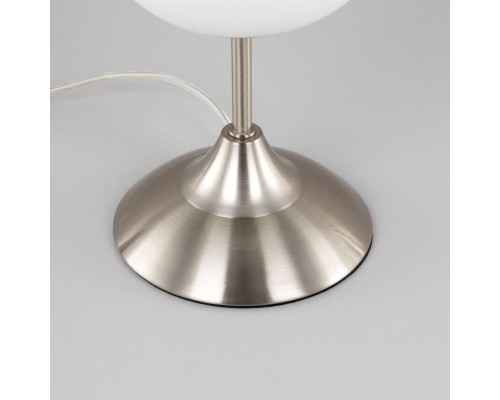 CL102814 Томми Хром Мат.+ Белый Св-к Св-к Настольный