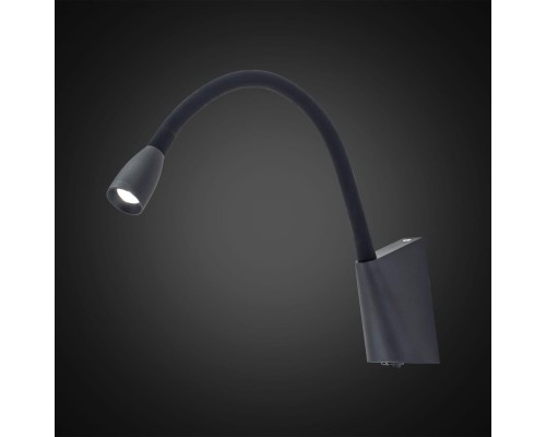 Подсветка с выключателем Citilux CL704341 Декарт 3 Вт 3000K Черный