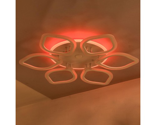 CL236A160E Ромби Белый Смарт RGB Люстра