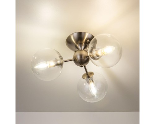 CL102131 Томми Хром Мат. Св-к Люстра