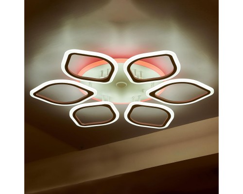 CL236A160E Ромби Белый Смарт RGB Люстра