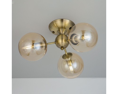 CL102133 Томми Бронза Св-к Люстра