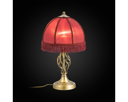 CL407803 Базель Бронза+Красный Св-к Настольный