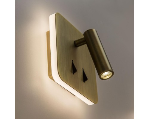 CL704423 Декарт Бронза Св-к Настенный