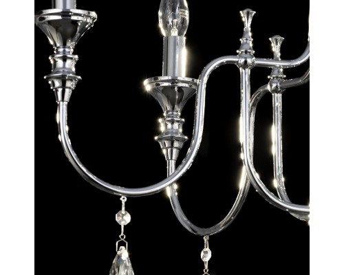 Подвесная люстра Citilux CL437151 Рига Хром
