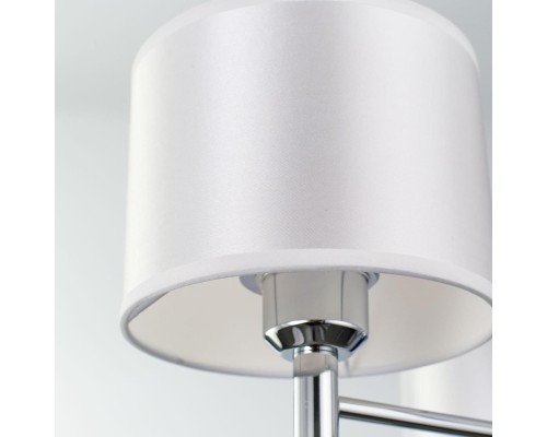 Подвесная люстра Citilux CL463130 Аврора Хром + Белый