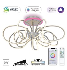 CL224A171 SALMA Смарт Хром Люстра