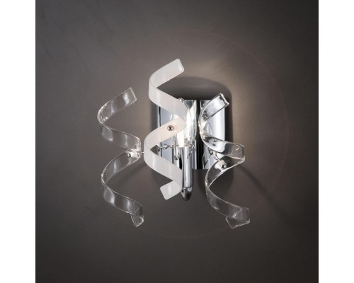 Бра Citilux CL222321 Рандом Хром+Прозрачный+Белая