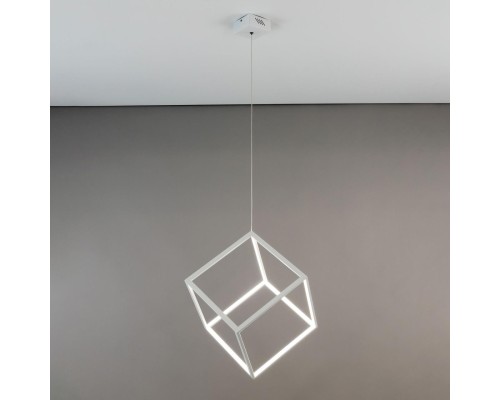 Подвесной светодиодный светильник Citilux CL719300 Куб 40 Вт 4000K Белый