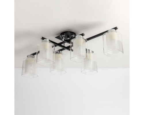 CL111161 Диез Черный Св-к Люстра