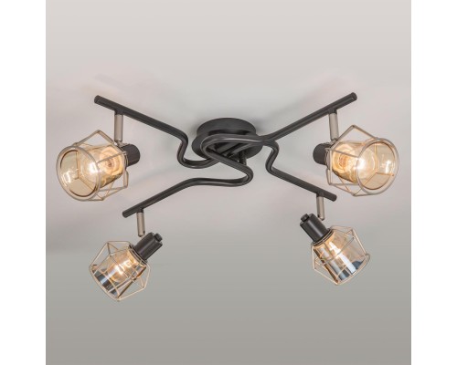 Спот лофт Citilux CL542541 Таверна Черный + Бежевый