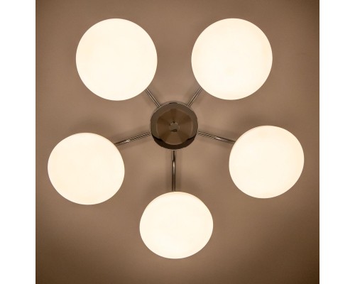 Потолочная светодиодная люстра Citilux CL716251Wz Тамбо 60 Вт 3000K Хром