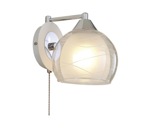 Бра Citilux CL157311 Буги Белая+Хром