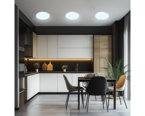 CL738180V Бейсик Белый Св-к Накл. LED 18W*Мульти