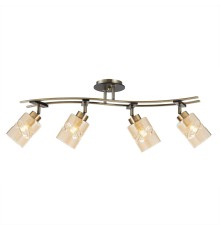 Люстра потолочная Citilux Мерида CL142144 Брон.Ст.+Венге