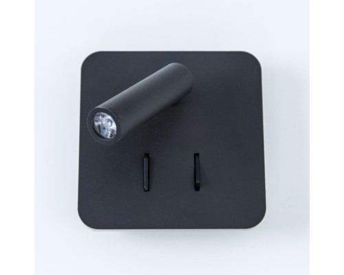 CL704421 Декарт Черный Св-к Настенный