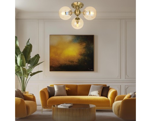 CL102133 Томми Бронза Св-к Люстра