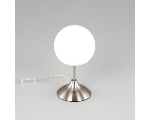 CL102814 Томми Хром Мат.+ Белый Св-к Св-к Настольный