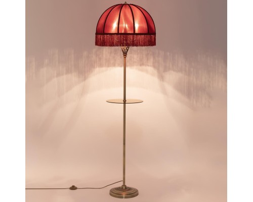 CL407933T Базель Бронза+Красный Торшер со столиком
