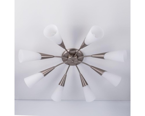 Потолочная люстра Citilux CL103181 Фокус Хром матовый