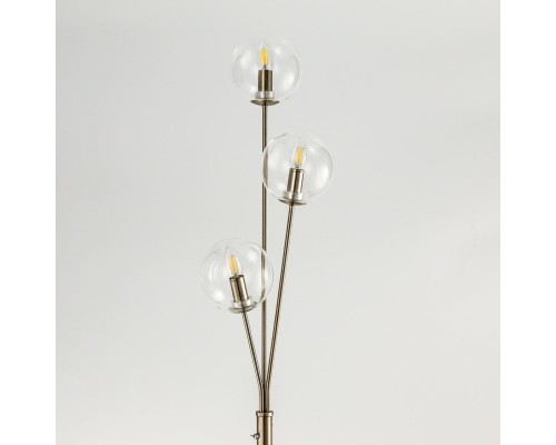 CL102931 Томми Хром Мат. Св-к Торшер