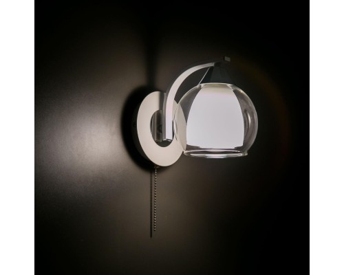 CL152310 Кристи Белый+Хром Св-к Бра