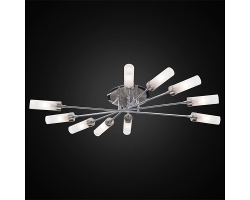 Потолочная люстра Citilux CL109101 Хеликс Хром матовый+Хром