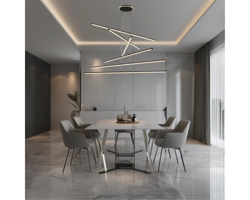 CL203761 Trent Черный Люстра