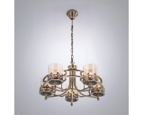 Подвесная люстра Citilux CL464153 Ориент Бронза