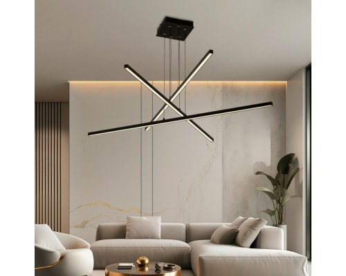 CL203231 Стиг Черный Люстра Подвесная