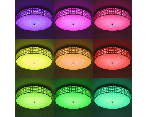 CL32410G1 Портал Хром Св-к Люстра c RGB