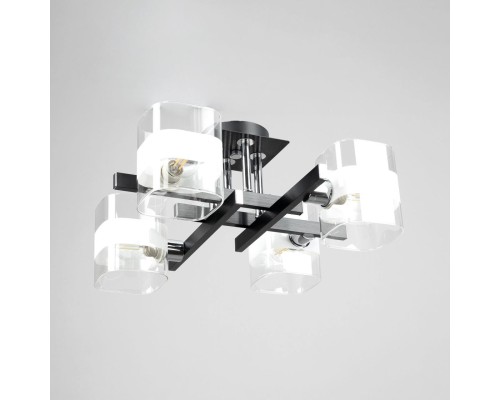 CL139242 Вирта Черный Св-к Люстра