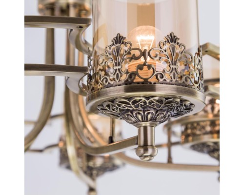 Подвесная люстра Citilux CL464153 Ориент Бронза