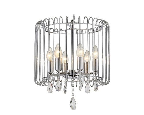 Подвесная люстра Citilux CL462161 Джина Хром