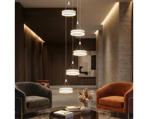 CL719050 Дуэт Белый Люстра