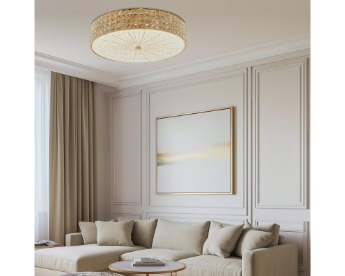 Хрустальная люстра потолочная Citilux CL324182 Портал