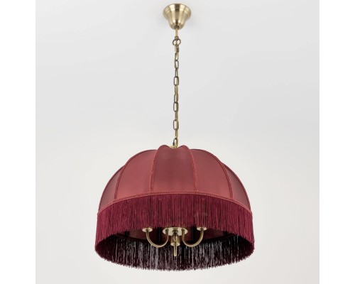 CL407133 Базель Красный Св-к Люстра