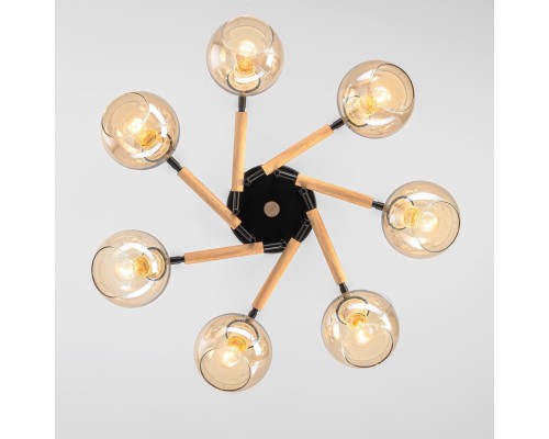 CL133171 TIKA Черная Люстра