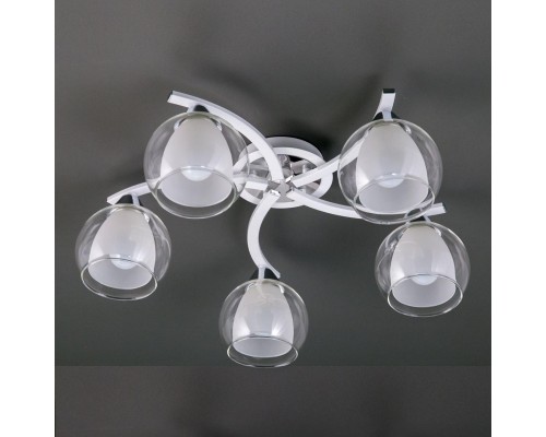 CL152150 Кристи Белый+Хром Св-к Люстра