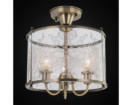 CL408233 Версаль Бронза Св-к Люстра Потол.