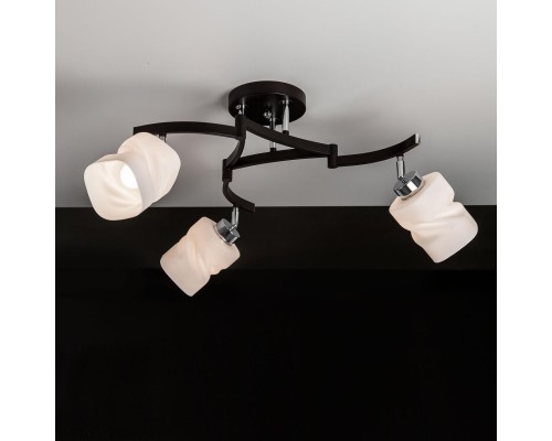 CL126132 Берта Хром+Венге Св-к Люстра