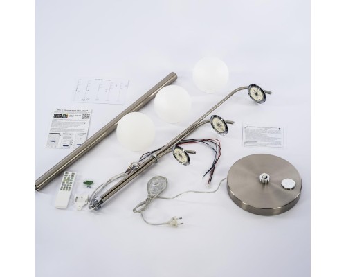 CL228A931 Адам Хром Св-к Торшер