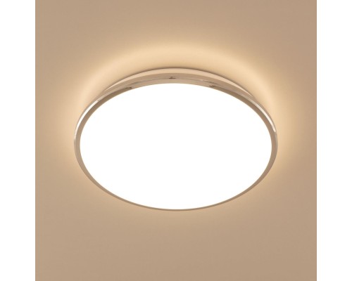 Потолочный светодиодный светильник Citilux CL702301W Луна хром 30Вт 3000К