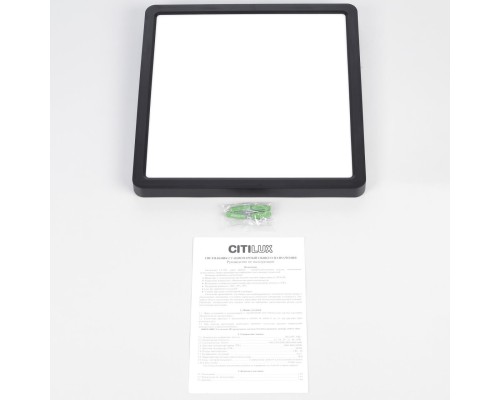 CL738K241V Бейсик Черный Св-к Накл. LED 24W*Мульти
