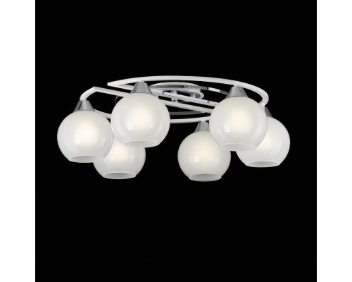 CL121160 Отто Белый+Хром Св-к Люстра